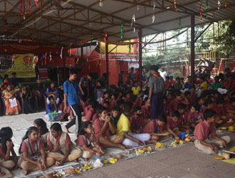 Saraswati Puja  AT Sri Jayadev Shiksha Kendra