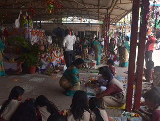 Saraswati Puja  AT Sri Jayadev Shiksha Kendra