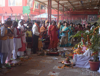 Saraswati Puja  AT Sri Jayadev Shiksha Kendra