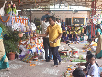 Saraswati Puja  AT Sri Jayadev Shiksha Kendra