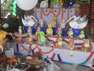 Saraswati Puja  AT Sri Jayadev Shiksha Kendra