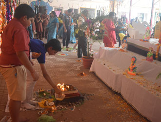 Saraswati Puja  AT Sri Jayadev Shiksha Kendra