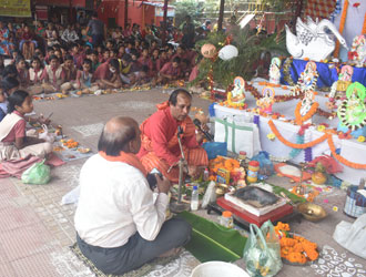 Saraswati Puja  AT Sri Jayadev Shiksha Kendra