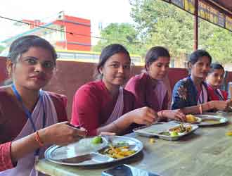 Teachers Lunchtime  AT Jayadev International School