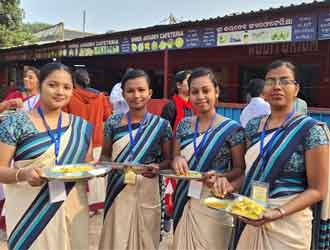 Teachers Lunchtime  AT Jayadev International School