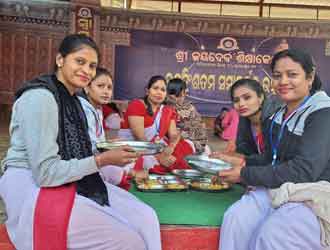 Teachers Lunchtime  AT Jayadev International School