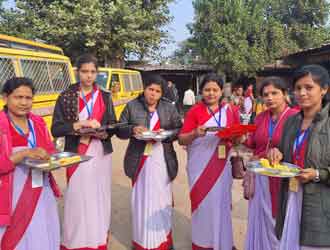 Teachers Lunchtime  AT Jayadev International School